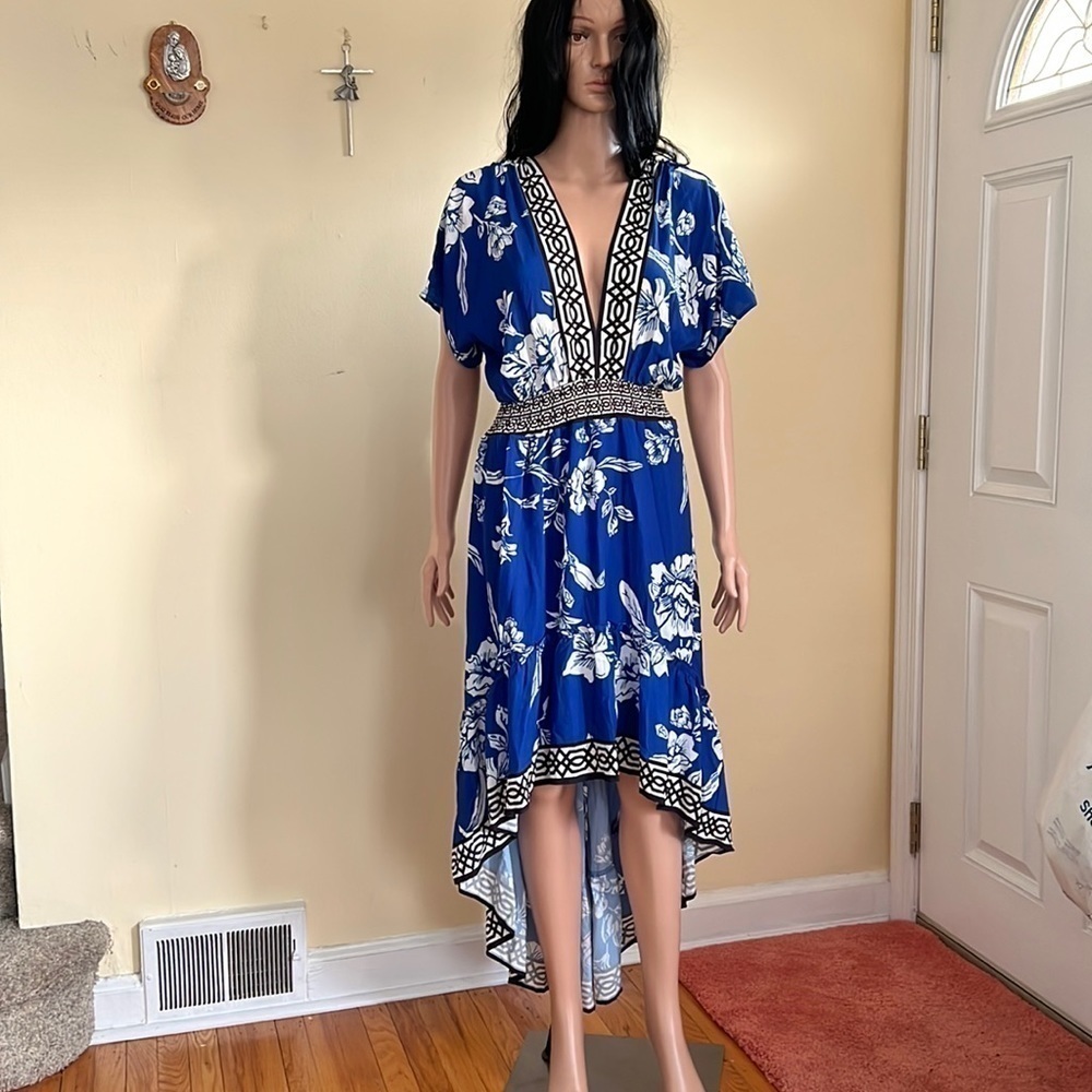 Floral print dress